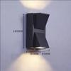Waterproof Double Head Outdoor Wall Light for Balcony, Terrace, Garden, Doorway, and Aisle - Modern Minimalist Design