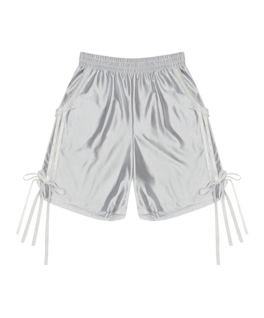 Love Is True Sm Track Pants(Silver)