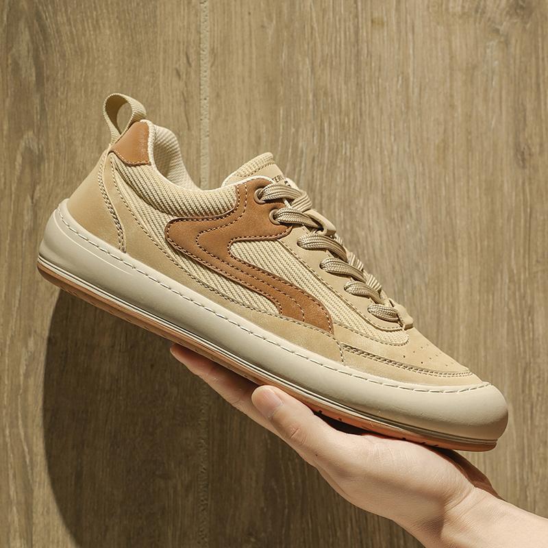 Fashion Men's Casual Shoes Hot Sale Breathable Outdoor Lace-up Men Sneakers Luxury Designers Comfortable Wear-Resistant Running Shoes