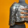 Ciri Witcher Armor Set Zireael Cuirass, Pauldrons Shoulder Guard Epic LARP Cosplay Costume for Fantasy Warriors
