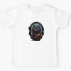 Black Cat Art Kids T-Shirt