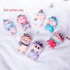 Cute Doll Clothes Pendant for 17cm Dolls - Dress-Up Overalls Collection