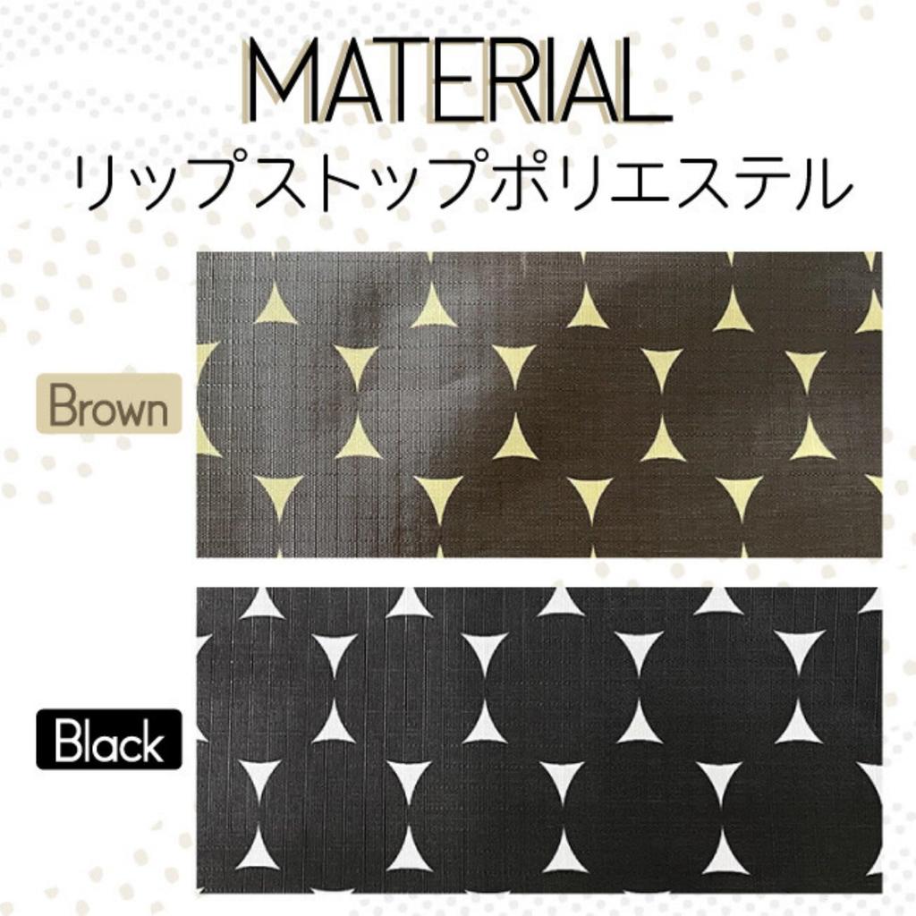 Large Capacity Tote Bag A3 Size Durable Ripstop Fabric Convenient Shoulder Strap 3 Inner 1 Outer Pocket Stylish Polka Dot Pattern X H40 X D20cm