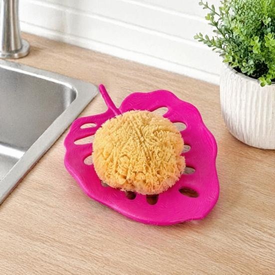 Travel Soap Holder Self Draining Dish, Tortoise Shell Bamboo Shape, Durable PLA Keep Shower Organizer Dry Extend Life Tray, for Bathroom And