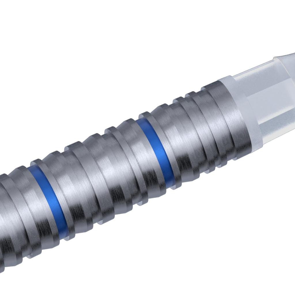 Cuesoul JIHO S6 Gram Tungsten Steel Soft Tip Dart Set with ROST T19 Integrated Flights 18/20 90% Two-Color (CSJH-90R18KJHS6)