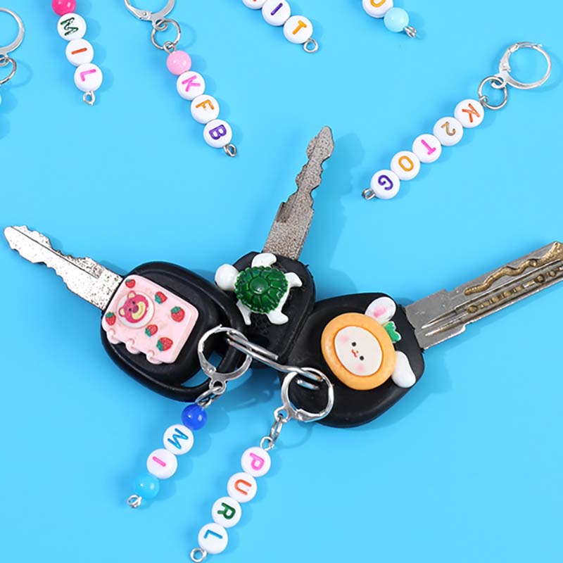 WTEMPO Chaveiro Marcadores de Ponto de Travamento com Contas Coloridas para Tricô, Quilting, Crochê Presente Perfeito para a Vovó ou para a Mamãe Suprimentos de Costura com Uma Bolsa