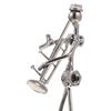 Metal Guitar Player Statue Violin Band Man Model Classical Guitar Decoration  Home Decor Scene
