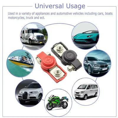 Car Battery Battery Connectors Negative & Positive Battery Cable Terminals Quick Release Terminals Suitable for Most Vehicles