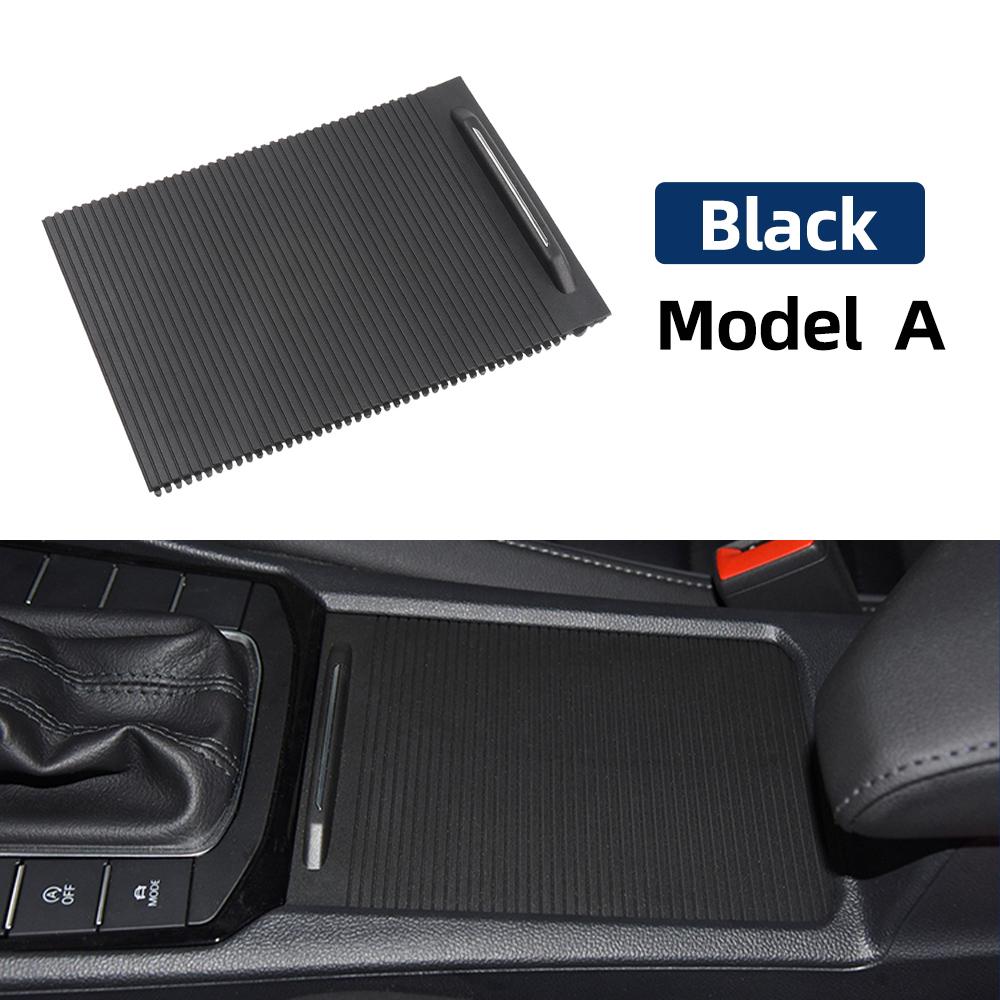 16D862531A 17G862531A For Volkswagen Sagitar Car Front Seats Sliding Shutters Cup Holder Cover Trim Zipper Rolling Blind Cover
