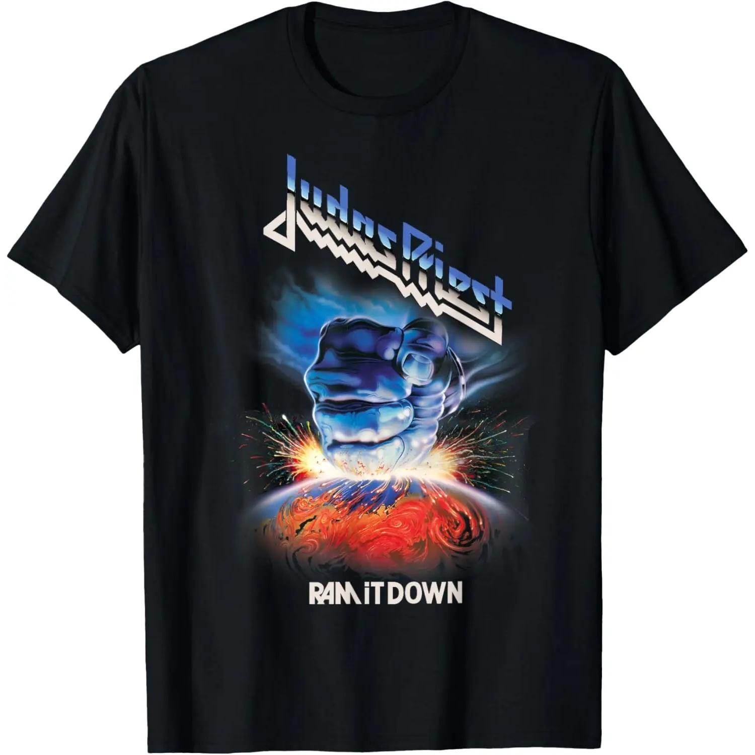 Футболка с логотипом Judas Priest – Ram It down S
