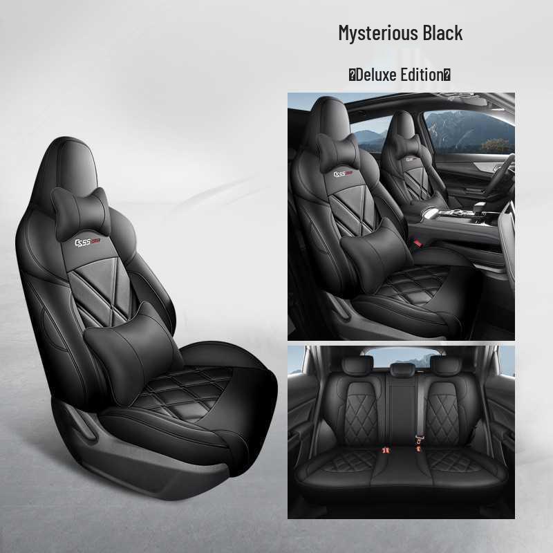 New Model Leather Car Seat Cushion for Chang'an CS55 PLUS - Five-Seater Seat Pad.