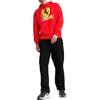Puma Ferrari Graphic Print Long Sleeve Hooded Sweatshirt Men Sweatshirt Red 622233-02