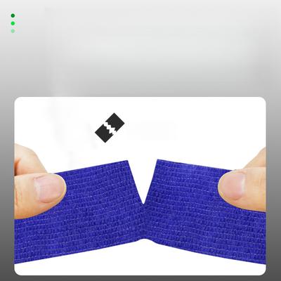 Sportlicher schützender elastischer Verband Bunter selbstklebender Vliesverband Tattoo selbstklebender Verband
