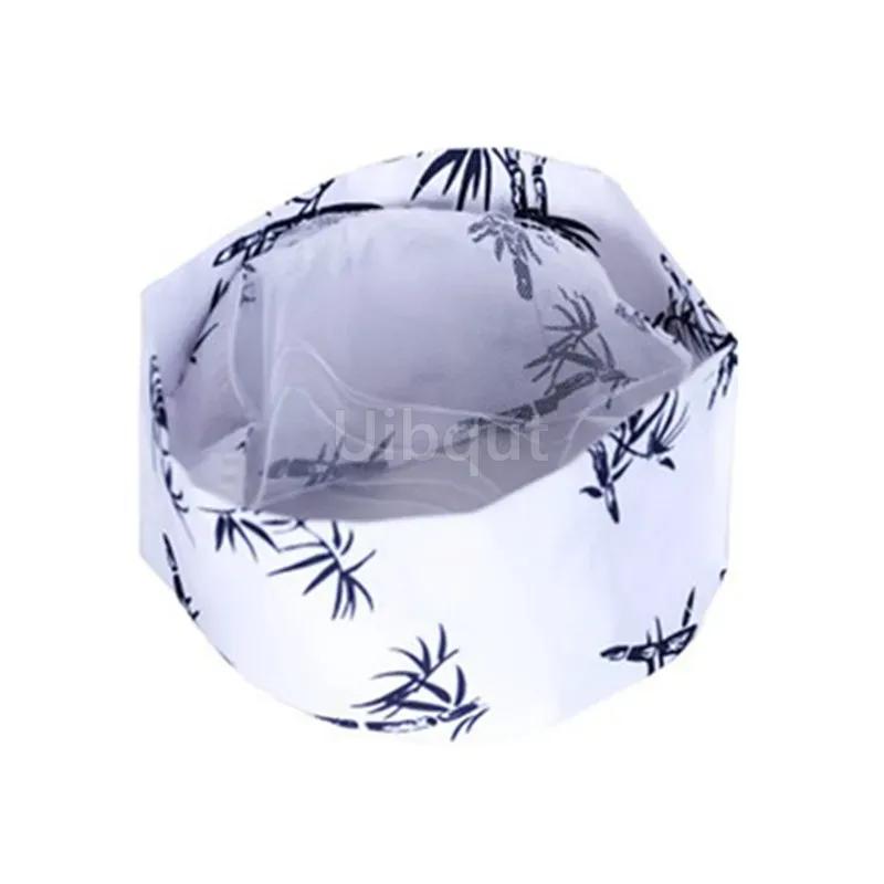 Japanese Style Sushi Chef Hat Cuisine Sushi Working Hat Headscarf Sushi Clothing Hat Chef Headwrap Skull Caps for Restaurant
