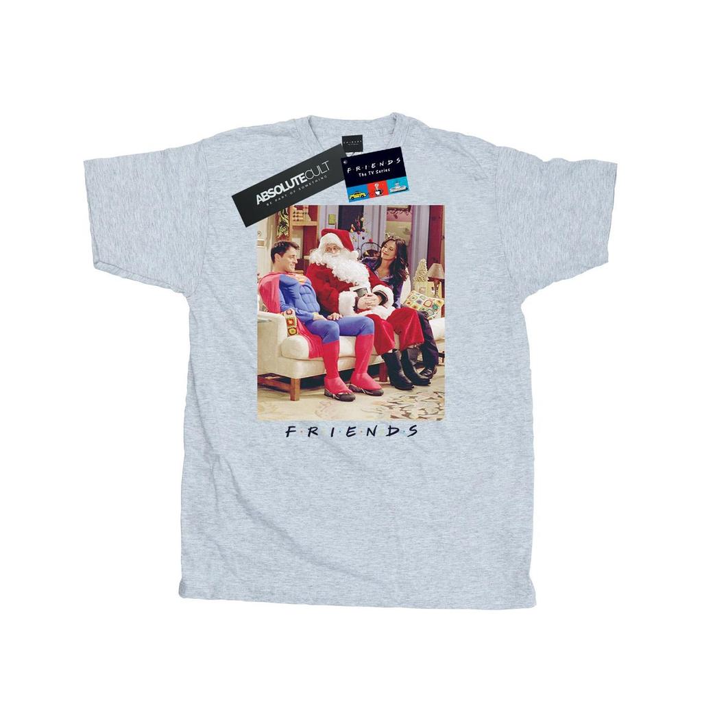 Friends Mens Superman And Santa T-Shirt