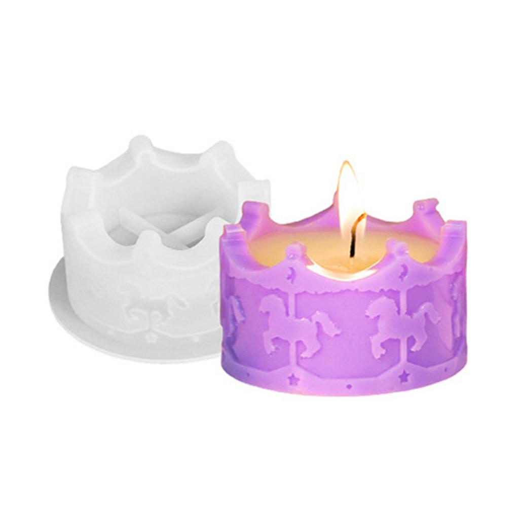 Flexible Silicone Candle Cup Mold For DIY Crafts And Storage Jar Creation With Unique Texture Design for DIY Enthusiasts