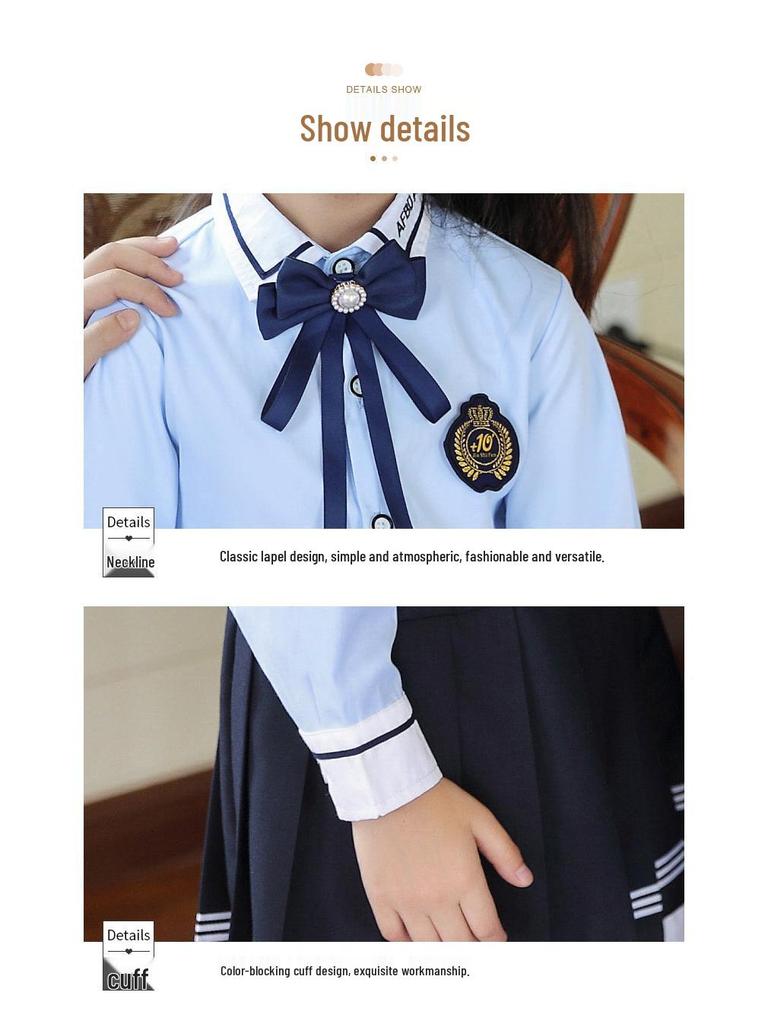 British College Style Kindergarten & Choir Performance Uniform for Children