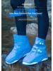 Silicone Waterproof Non-Slip Overshoes for Adults & Children: Anti-Fouling, Thick, Wear-Resistant, Portable, Easy On/Off Rain Boot Covers