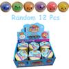Giant Squishies Dumpling Bun Toy, Glitter Dumpling Stress Ball, Stress Relief Fidget Toy