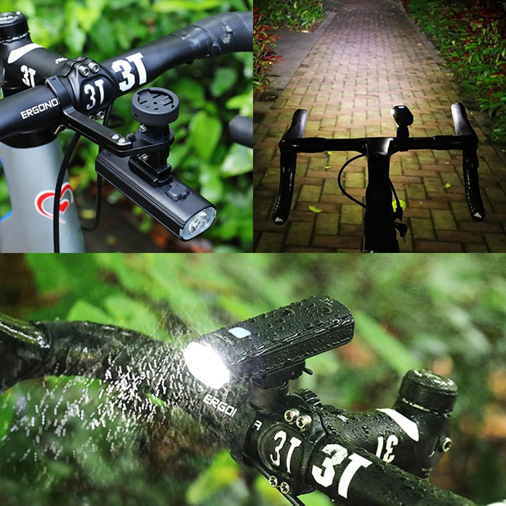 Gaciron Fahrrad LED Wasserdicht und USB für Fahrräder V20C-400 Licht, (400 Lumen), Wiederaufladbar, Wiederaufladbar,