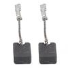 Kohlebürsten-Set für Bosch 1607000V37 Für Winkelschleifer GWS 12125 E64 2 Stück