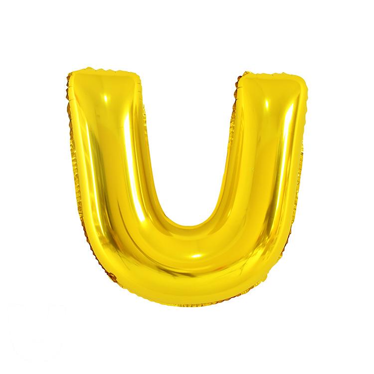 Aluminum Foil Balloon, English Letters, Birthday Party Wedding Decoration, 16" 32" 40"