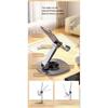 1PC all-metal 360-degree rotating mobile phone holder desktop universal bracket folding