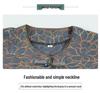 Mid-Sleeve Summer Shirts for Middle-Aged and Elderly Women, Grandma Style Home Wear Set