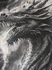 Men's 3D Dragon Print T-Shirt Summer Street Casual Crew Neck Short Sleeve Clothes Tee Tops Fashion Harajuku Oversized T-Shirt
