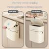 Kitchen Trash Can Multi-layer Dry Wet Separation Garbage Storage Bin Large Press-type Paper Basket with Pulleys Home Supplies