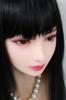 High-quality TPE Figure Head, Head Only, Wig Type, Two Connection Methods, Wig Type #210 - Long Black Hair (stand Not Included)