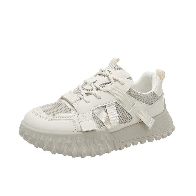 

Новые осенние вулканизированные летние женские модные повседневные туфли легкие износостойкие нескользящие кроссовки женские уличные дышащие 35