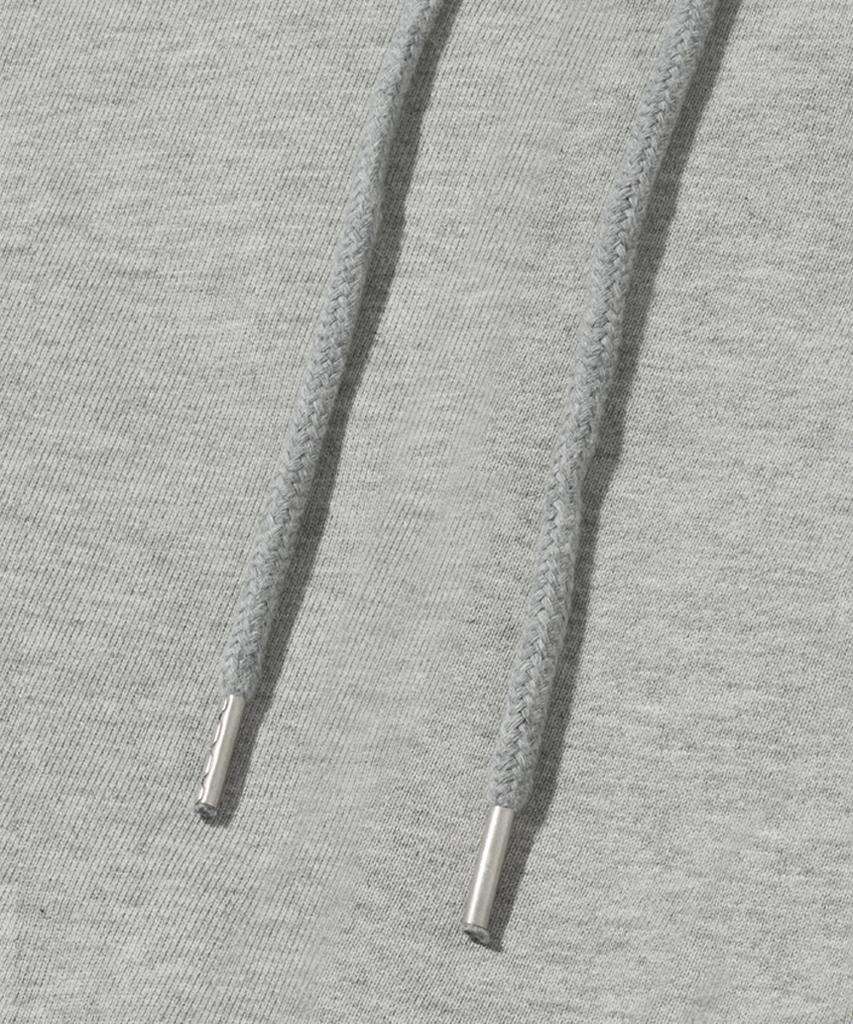 Pop Rabbit Print Hoodie Gray
