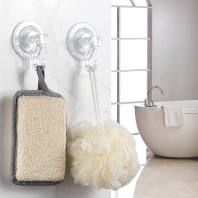 10pcs Suction Cup Hook Transparent Reusable Heavy Duty Vacuum Suction Cup Kitchen Bathroom Window Glass Wall Hooks for Towel