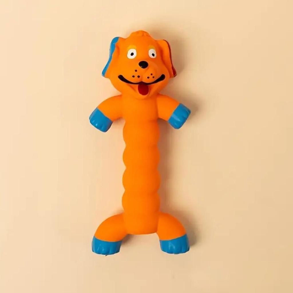 Squeaky Dog Chew Toy, Durable Dental Teething Toy for Self-Play and Boredom Relief