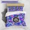 Borussia Dortmund Pattern Printed 3PCS Bedding Set Soft Skin-Friendly Washable Duvet Cover & Pillowcases Set All Season Bedroom