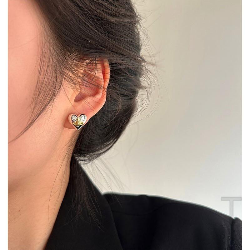 

Серьги Planet Rabbit Love, женские, из стерлингового серебра 925 пробы, простые серьги-иглочки с ушным отверстием и серебряной иглой 925