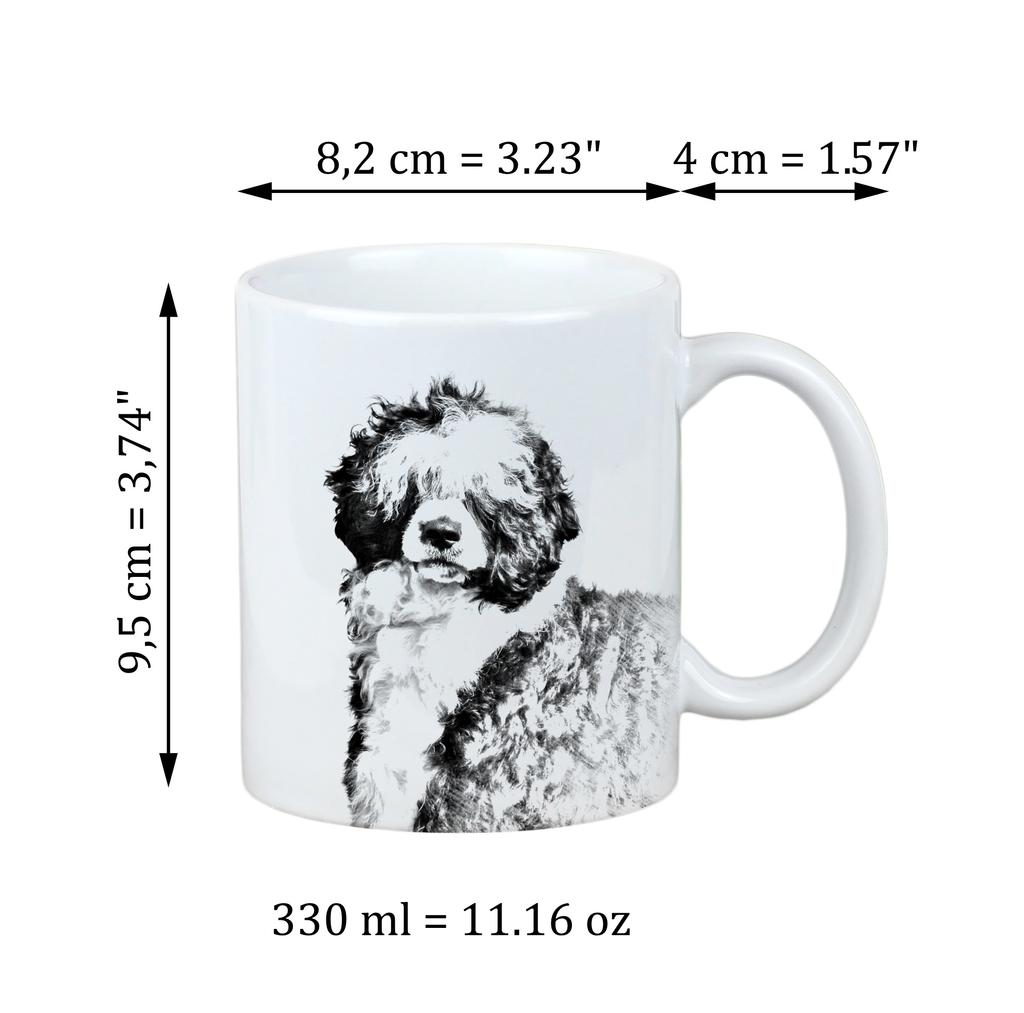 Portuguese Water Dog, Portie, PWD, Water Dog - Cup with a Dog, Cute Cup with Graphics, a Gift with Your Photo from the Art-Dog Brand
