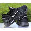 Fashion Men's Sneakers Summer Hollow Breathable Lace Up Sports Casual Shoes Lightweight Comfortable Fashion Soft Sole Vulcanized Shoes