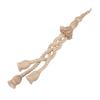 0.5m E27 Vintage Hemp Rope Ceiling Light Base Pendant Lamp Bulb Holder 85-265V (3*holder)
