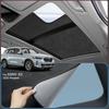 Car Suede Fabric Electrostatic Adsorption Sunroof Sunshade For BMW X5 30i 40i 2020-Present Anti-UV Heat Insulation Skylight