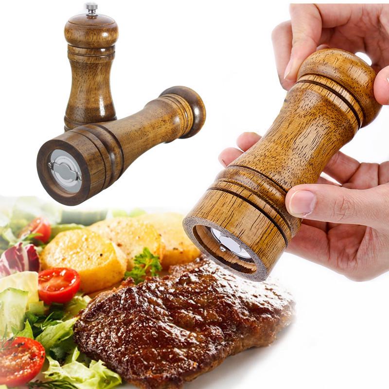 1шт Перец Spice Herb Grinder Деревянный Cruet Мельница Приправа Шлифовальные Соль Smashing Инструменты Для гурманов купить недорого — выгодные цены, бесплатная доставка, реальные отзывы с фото — Joom
