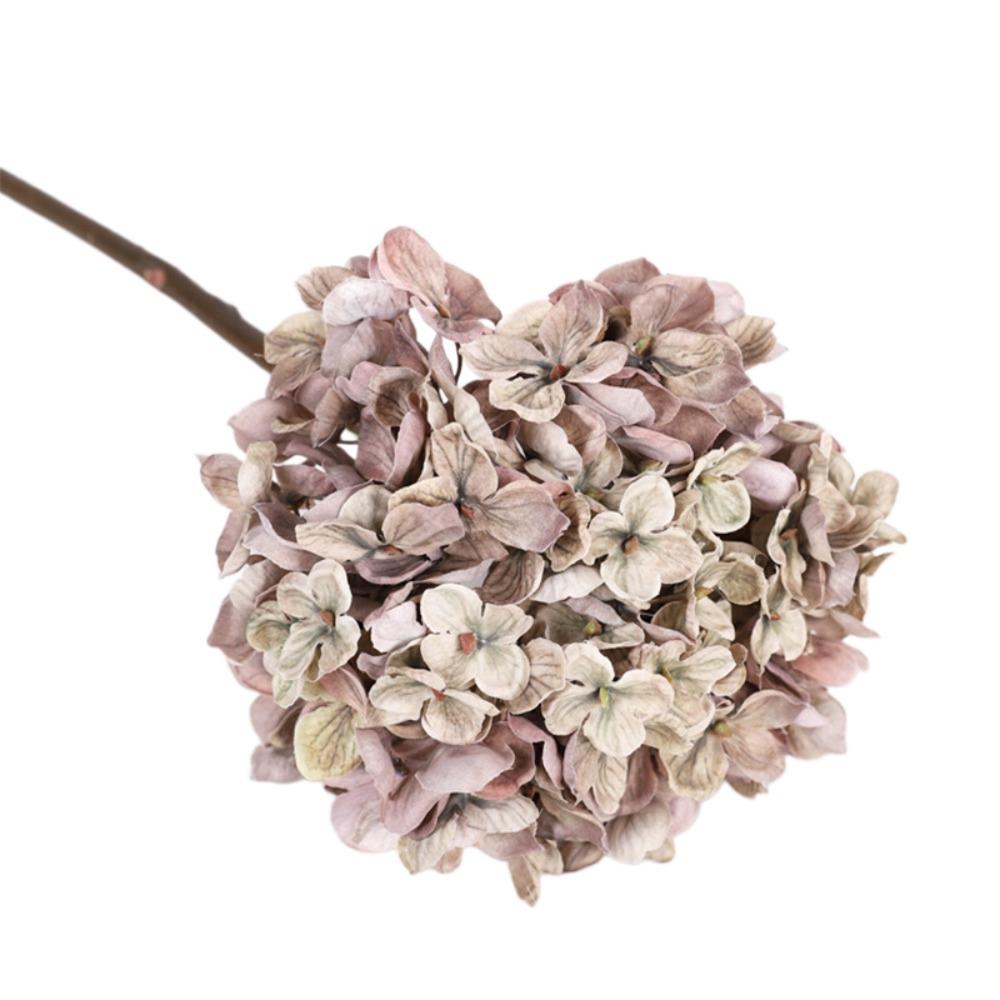 Hydrangea Macrophylla Artificial Hydrangea Flower Handmade Fake Flower  Teacher s Day света кофе