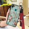 Soft case Silicone Phone Case For Blackview A60 Pro Waterproof Back Cover Kickstand Anti-knock Anti-dust Durable Lanyard