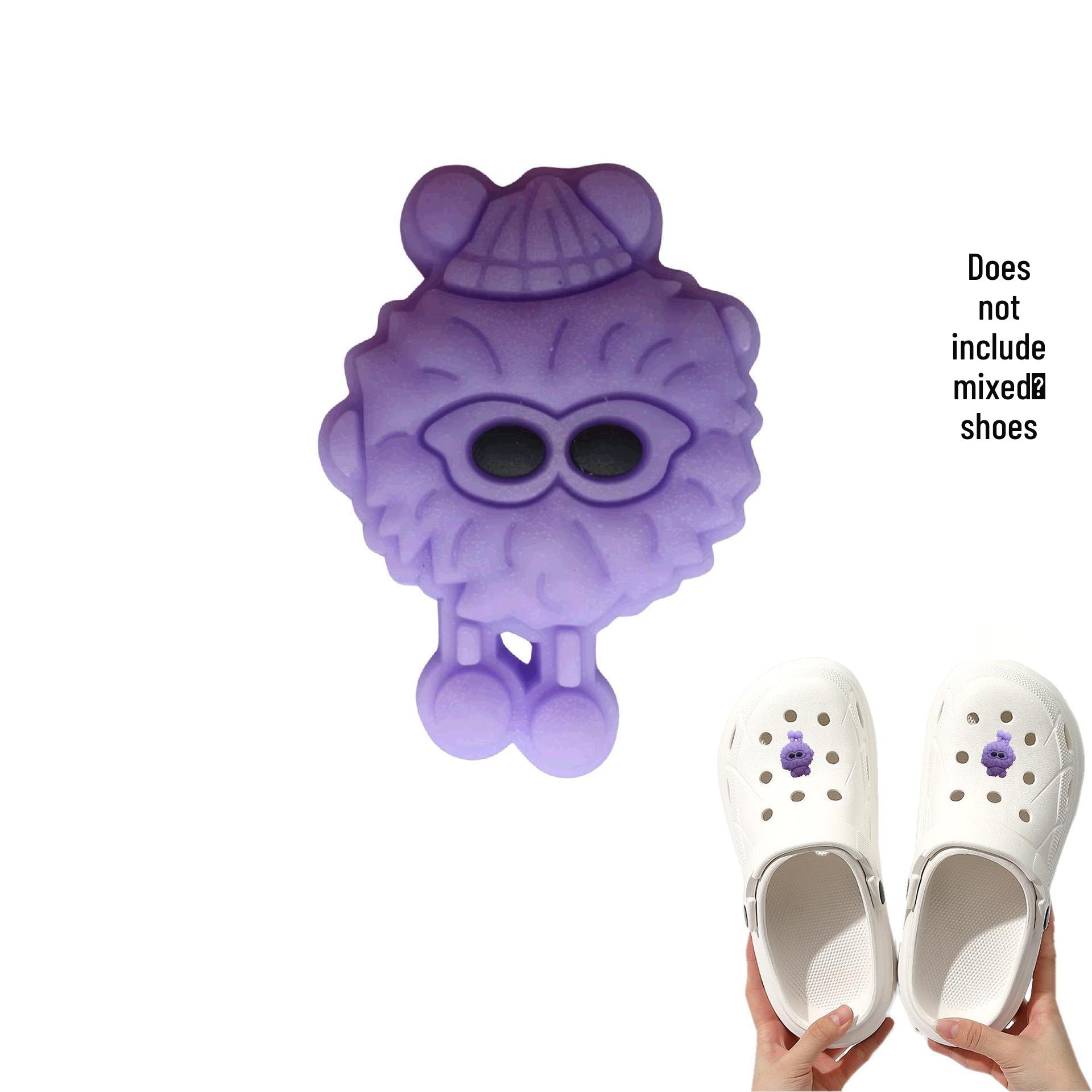 Cross-border Cartoon Elf Shoe Buckle for Hole Shoes – Festival Party PVC Style.