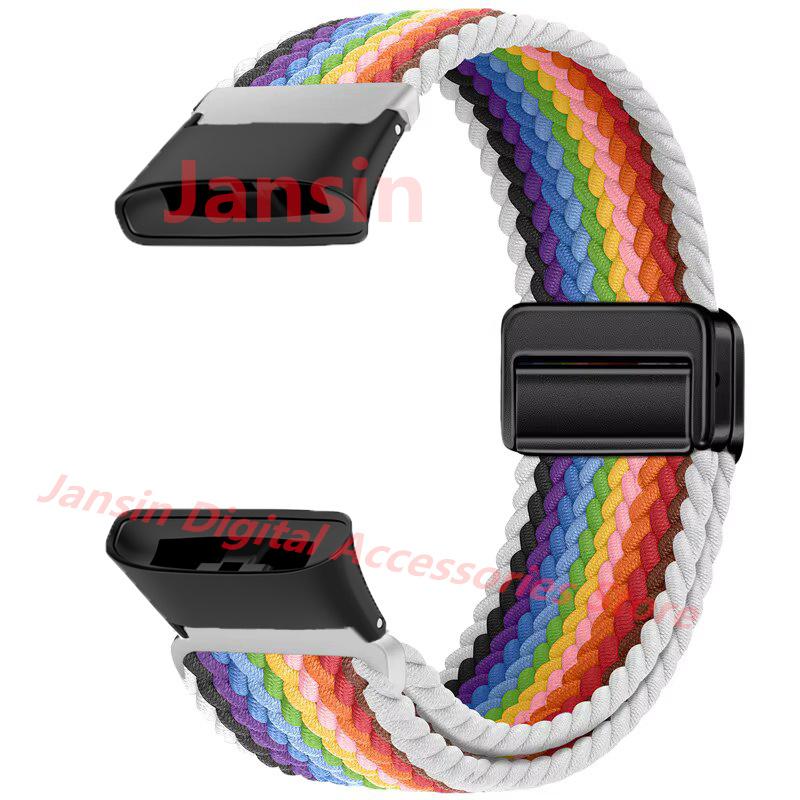Correa de Nailon Para Redmi Watch 3 Correa Tejida Bucle Pulsera Magnética Para Xiaomi Redmi Watch 3 Correa Deportiva Reemplazable