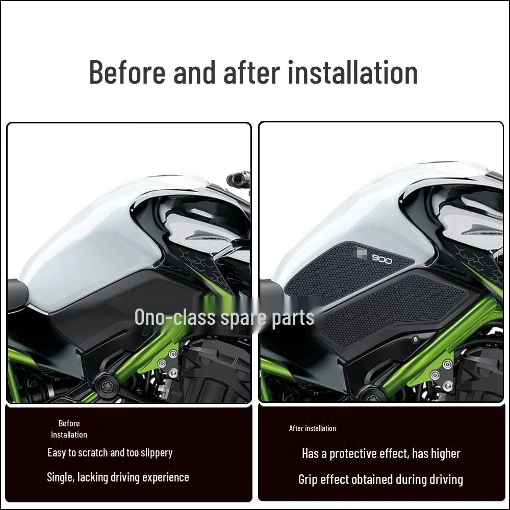 Kawasaki Z900SE 2017-2023 Anti-slip Fuel Tank Stickers