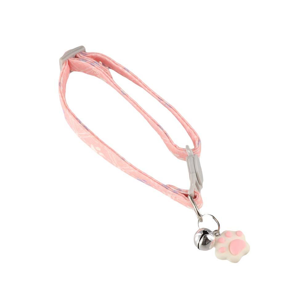 Pet Accessory Adjustable Cat Collar Exquisite Soft Fashionable Neck Straps Safety Buckle Durable Cat Pendant Necklace Puppy
