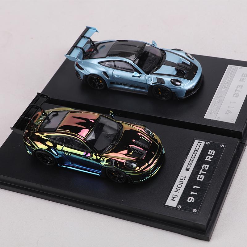 AAYN1 MJ 1:64 911 GT3 RS Druckguss-Legierung Simulationsauto Modell Spielzeug