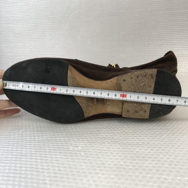 Italien Barneys NY Wildleder Bit Mokassin 39 24.5 Braun Business Kleiderschuhe(GEBRAUCHT)